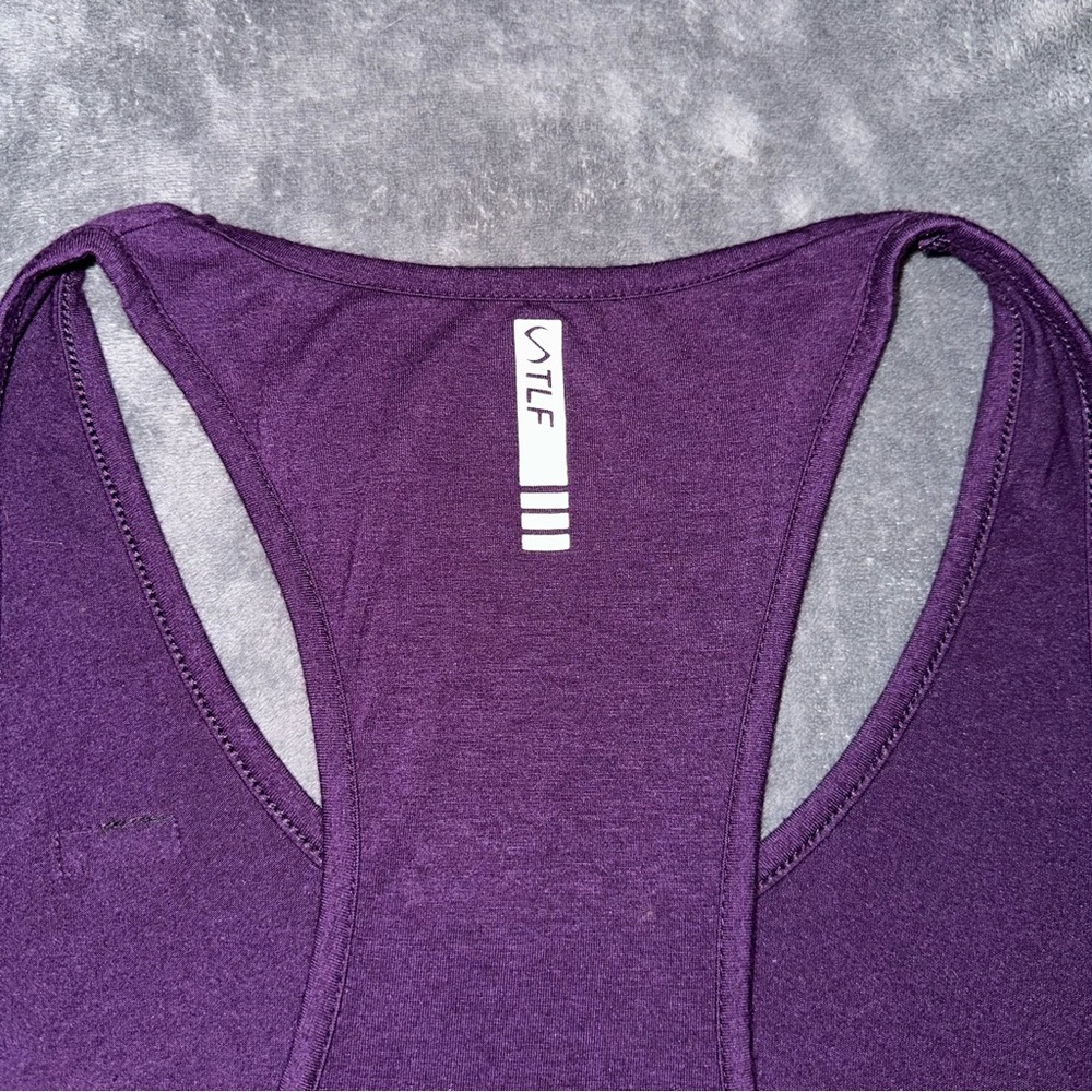 TLF Apparel - Flex Stringer Bamboo Tank - Regal Purple - Large - Picture 5 of 5